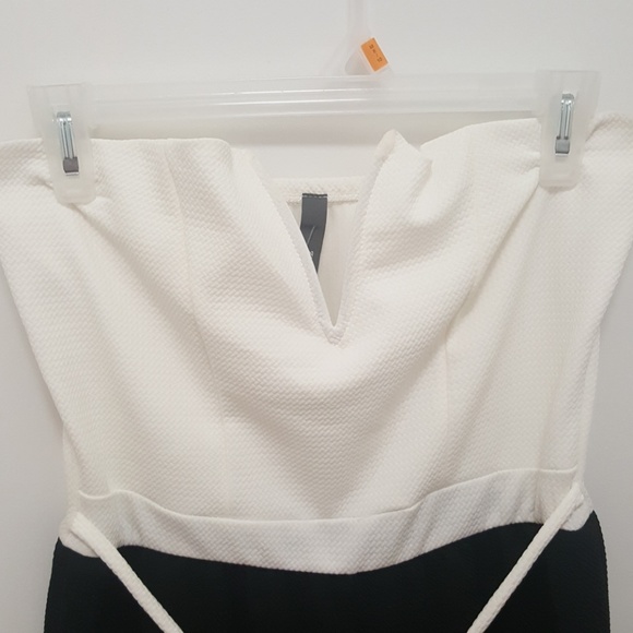 Black/White Romper NWOT - Picture 3 of 4